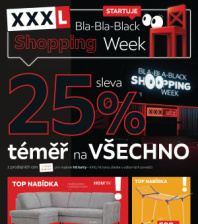 Akční leták XXXLutz  - Black Week
