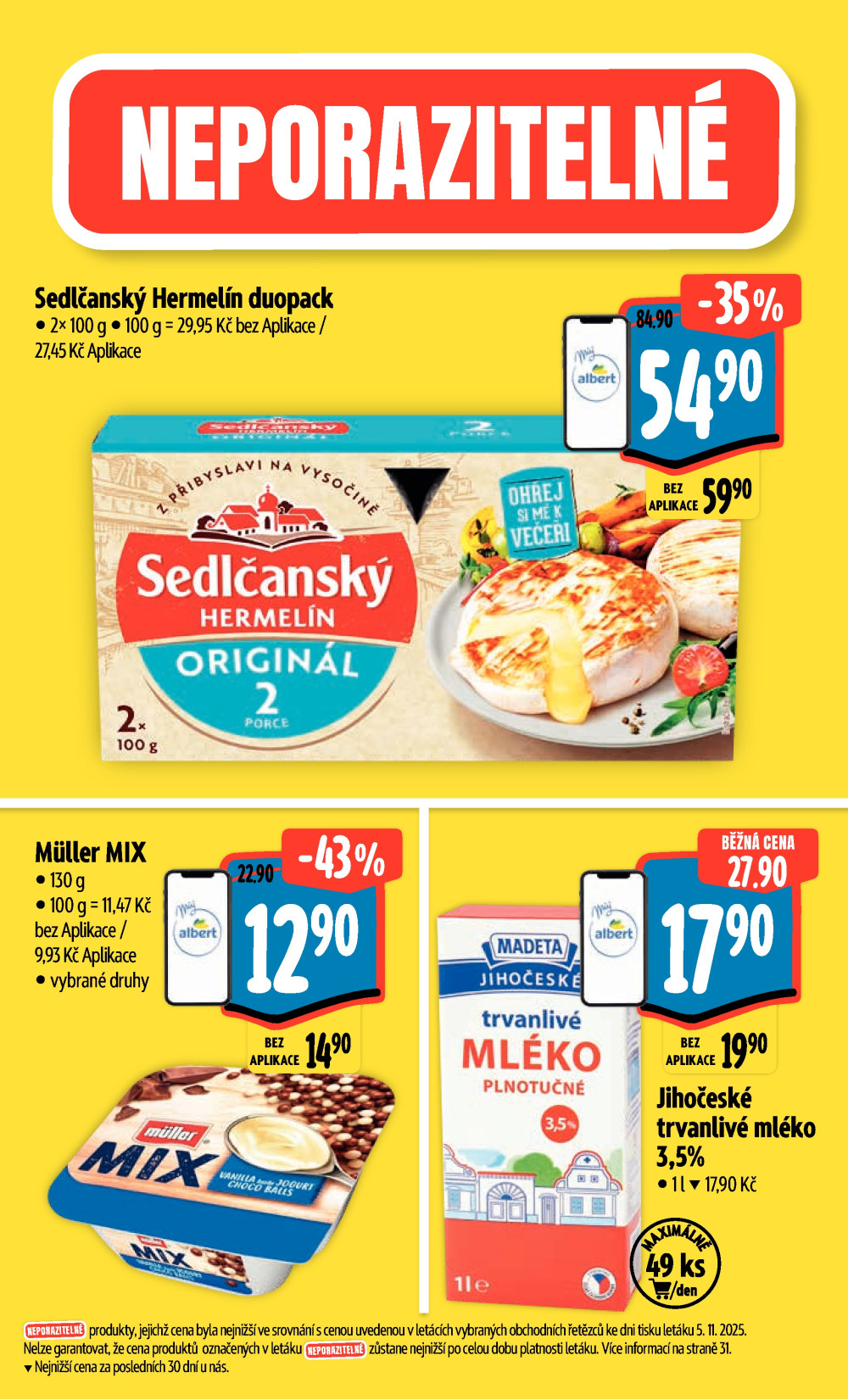 Leták Albert Hypermarket leták - Mladá Boleslav, Na Radouči - strana 3