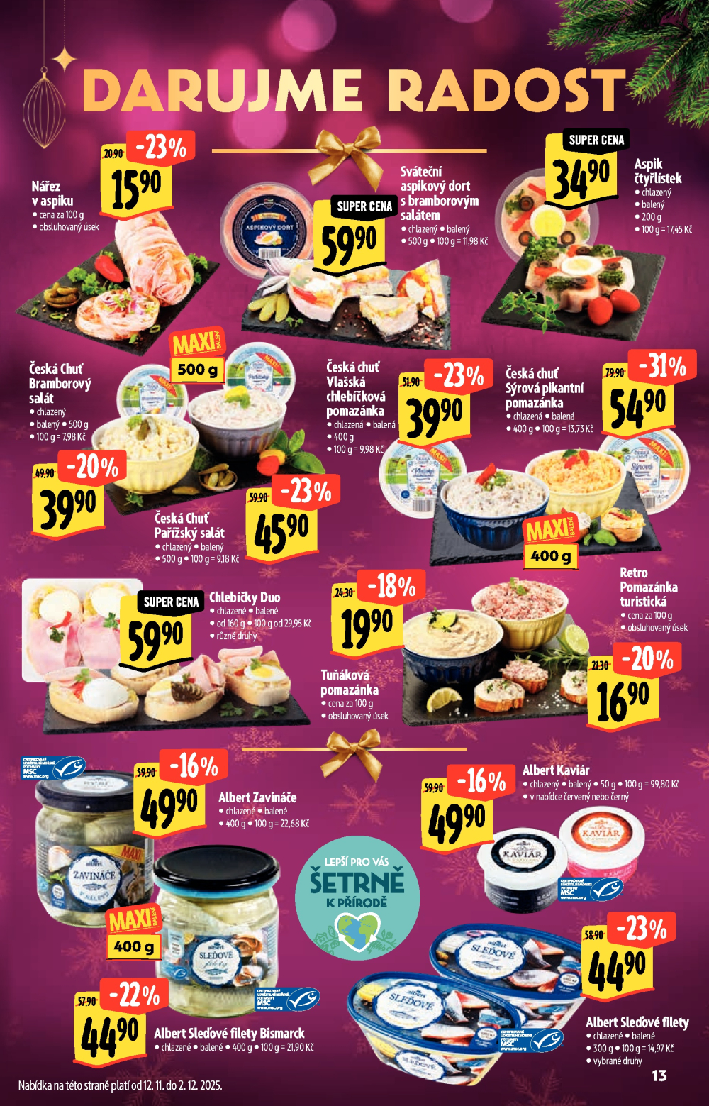 Leták Albert Hypermarket - Akční katalog - strana 13