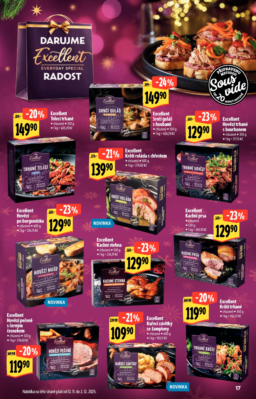 Leták Albert Hypermarket - Akční katalog - strana 17