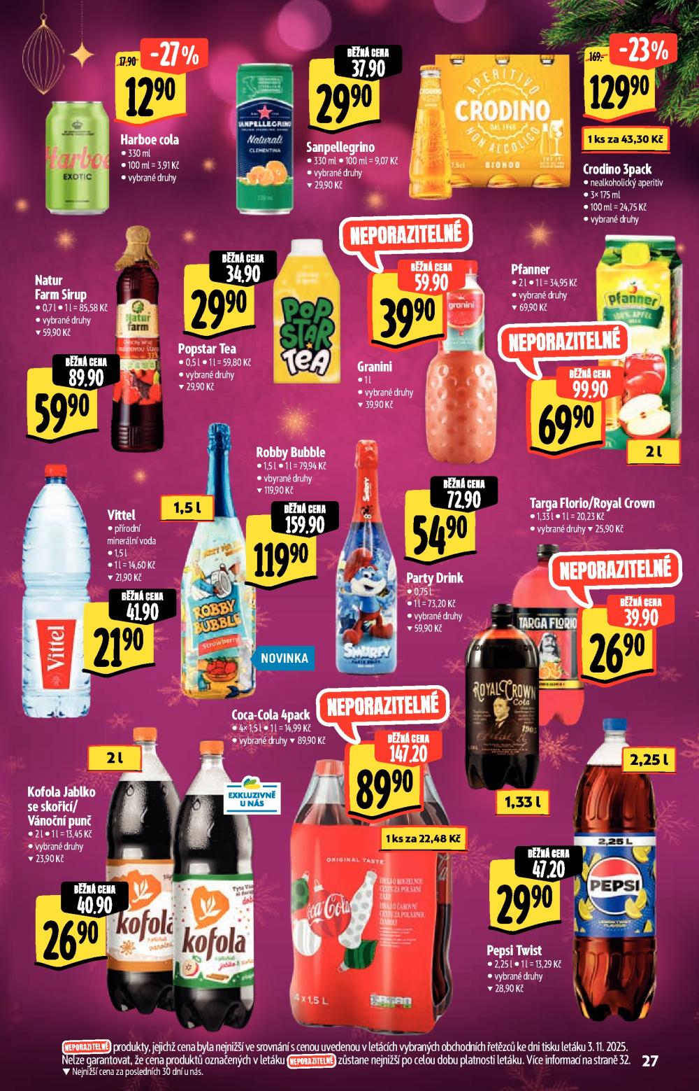 Leták Albert Hypermarket - Akční katalog - strana 27