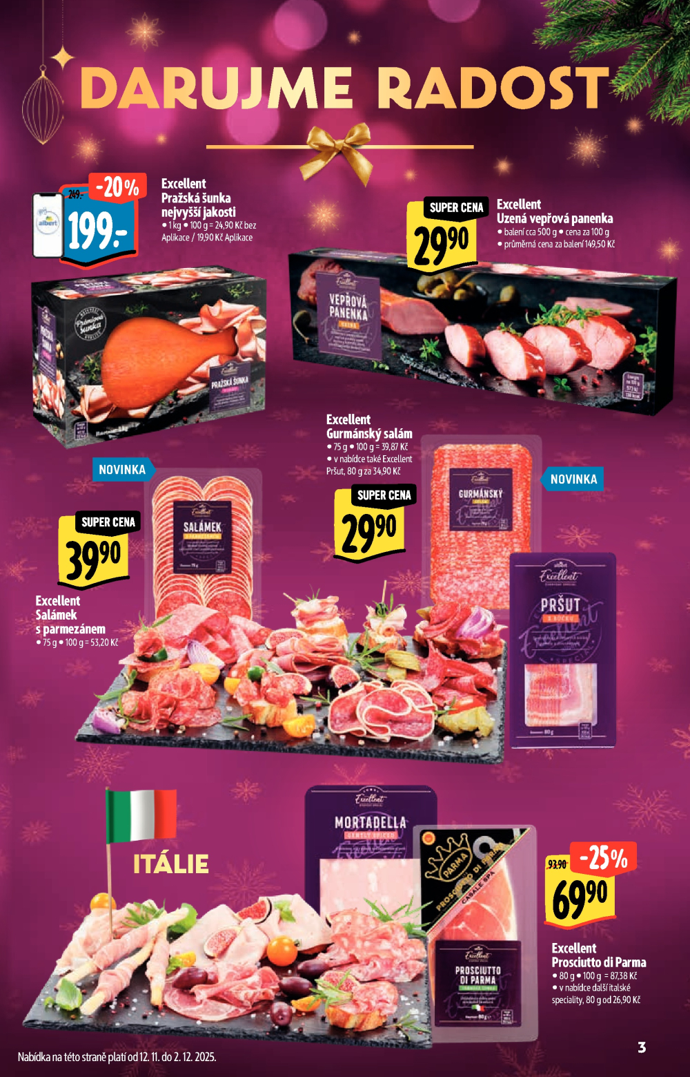 Leták Albert Hypermarket - Akční katalog - strana 3