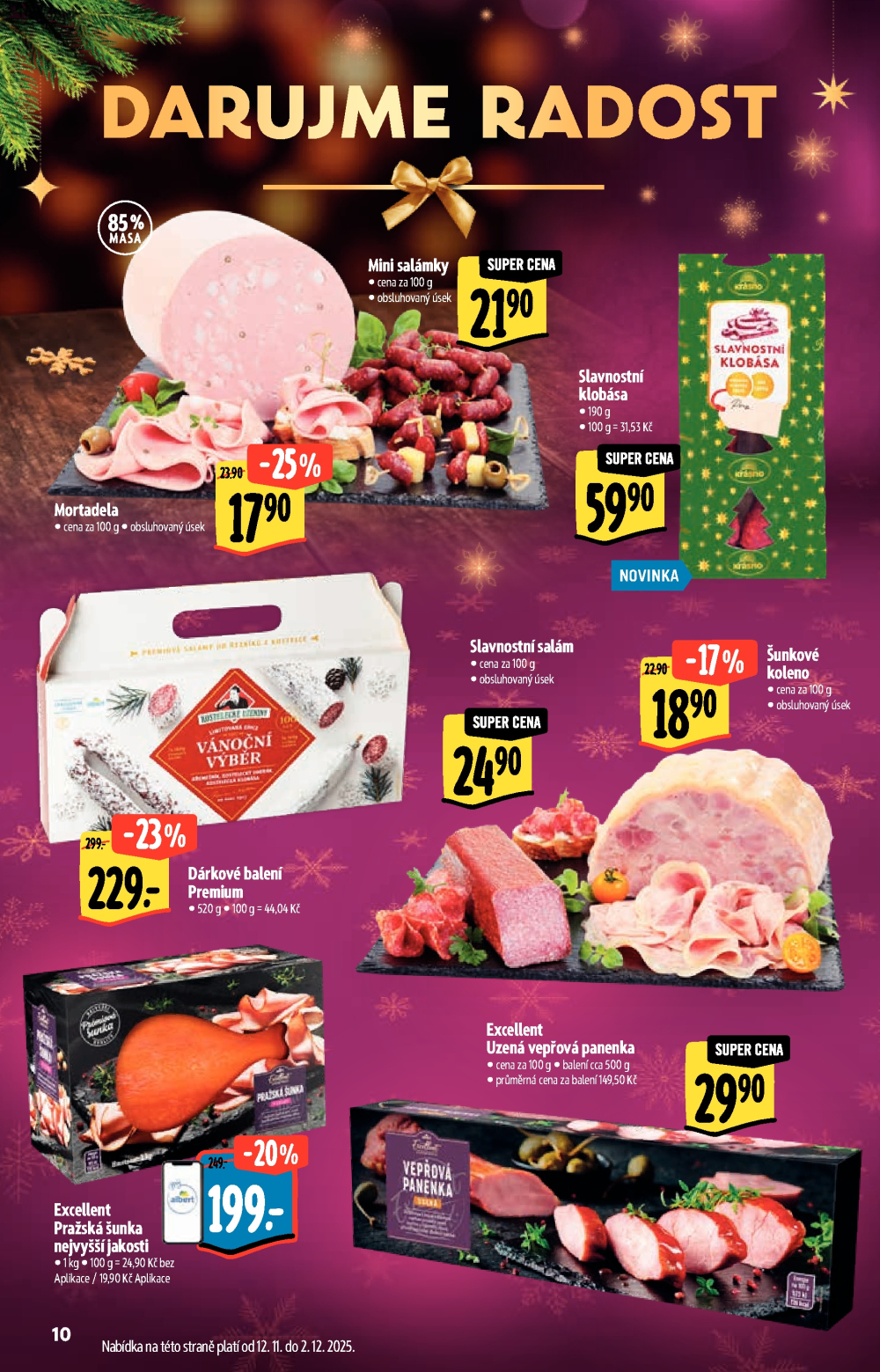 Leták Albert Supermarket - Akční katalog - strana 10