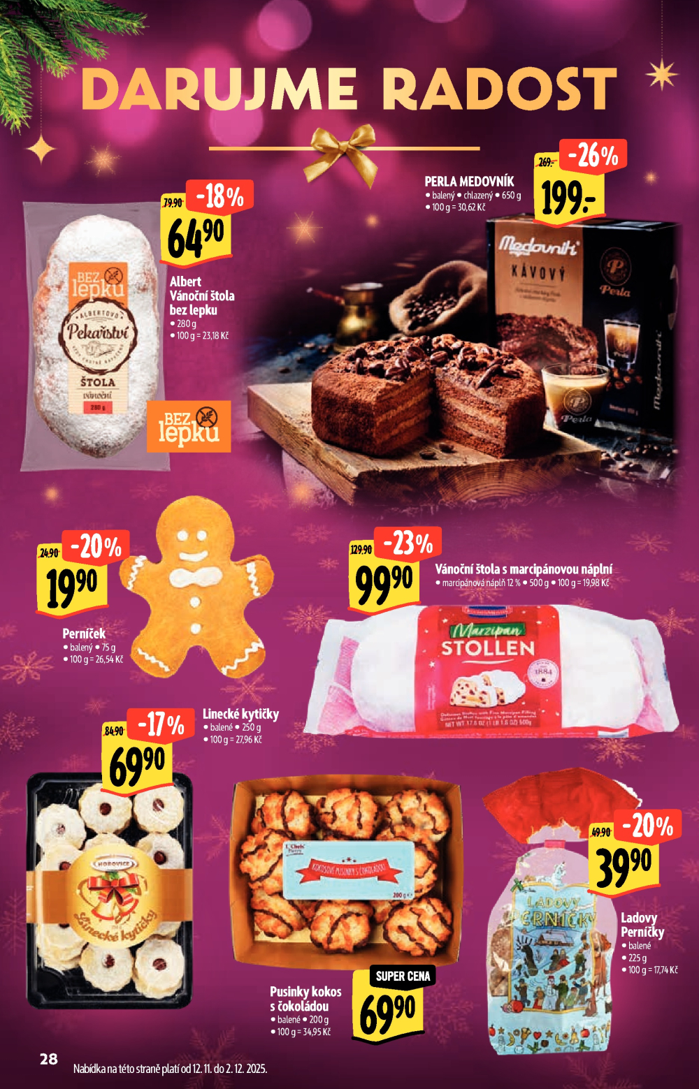 Leták Albert Supermarket - Akční katalog - strana 28