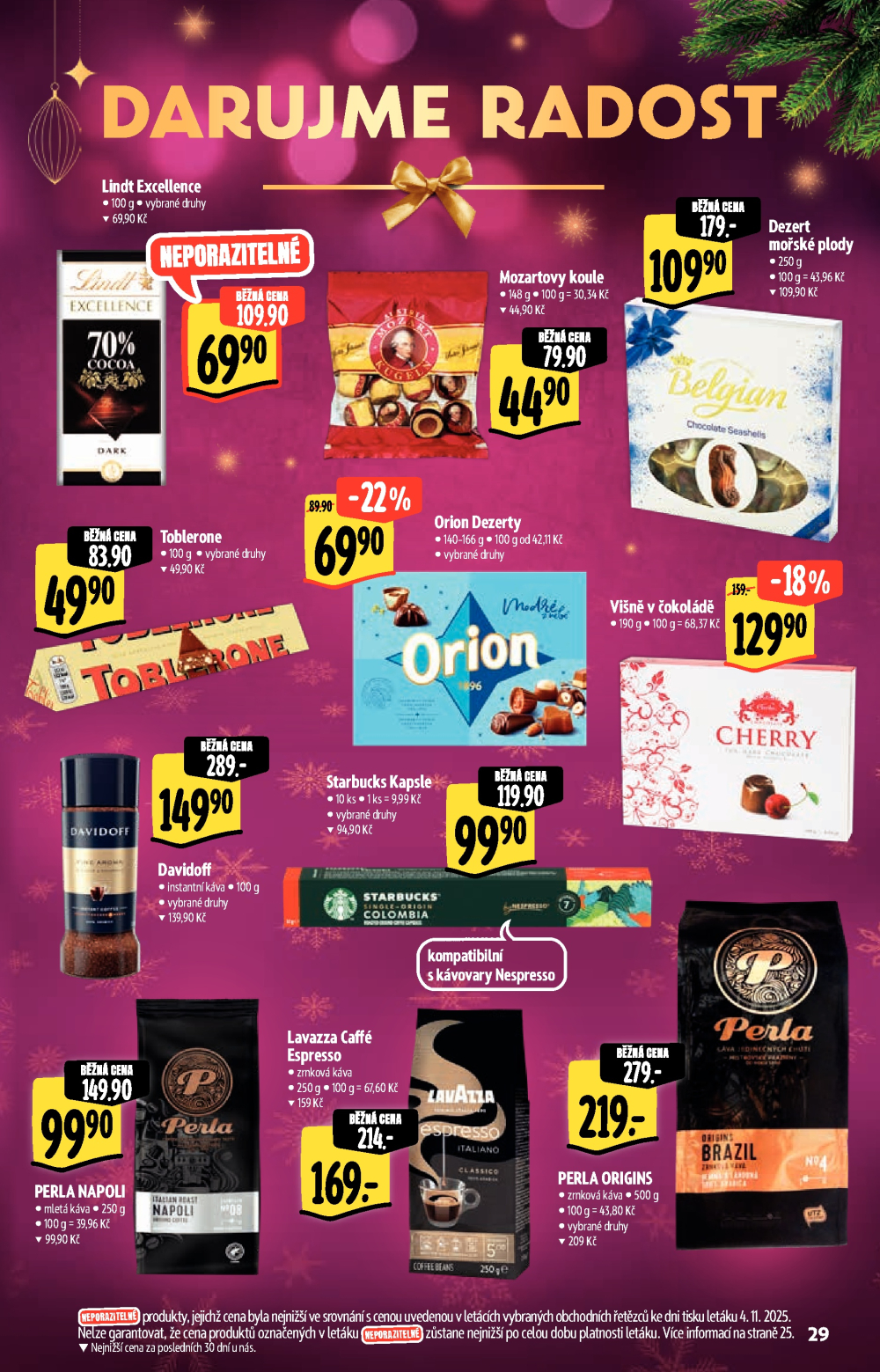 Leták Albert Supermarket - Akční katalog - strana 29