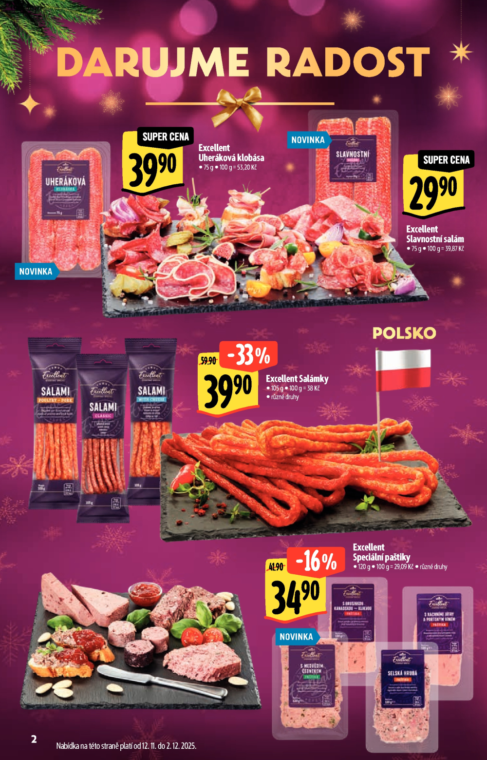 Leták Albert Supermarket - Akční katalog - strana 2