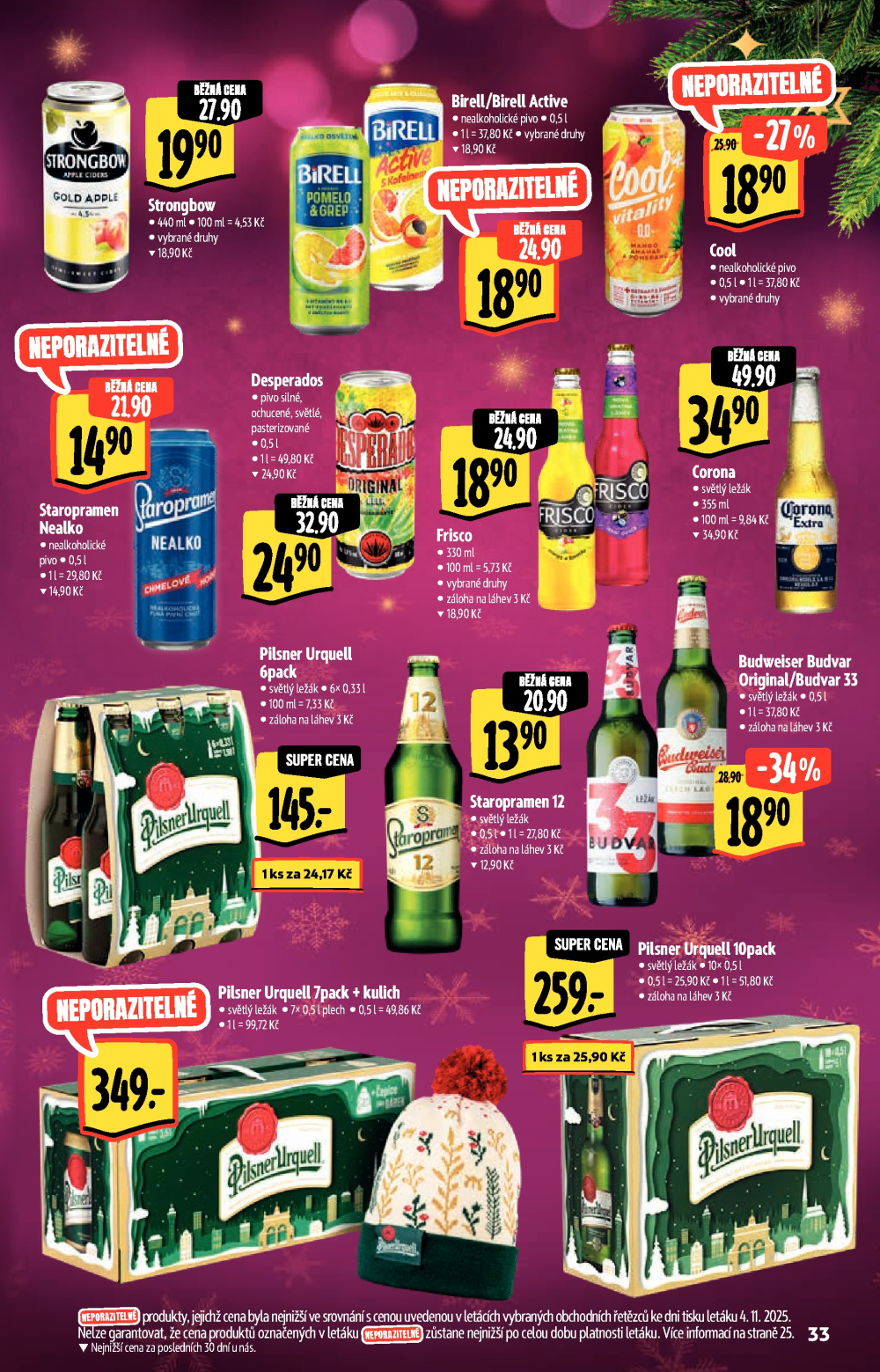 Leták Albert Supermarket - Akční katalog - strana 33