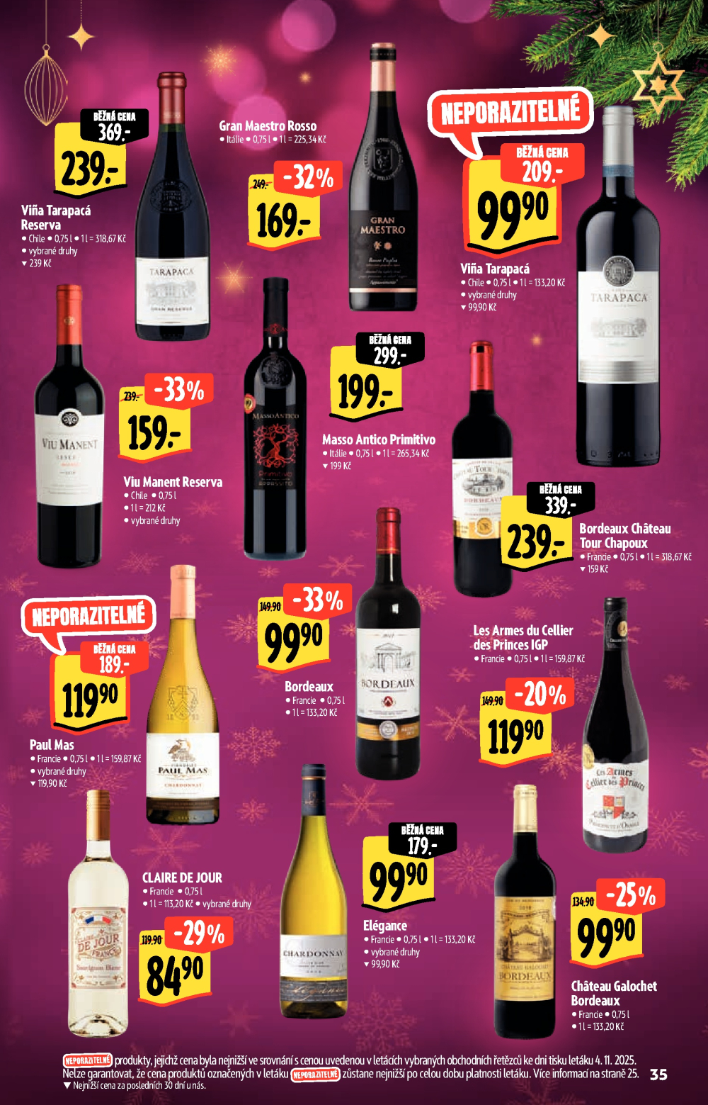 Leták Albert Supermarket - Akční katalog - strana 35