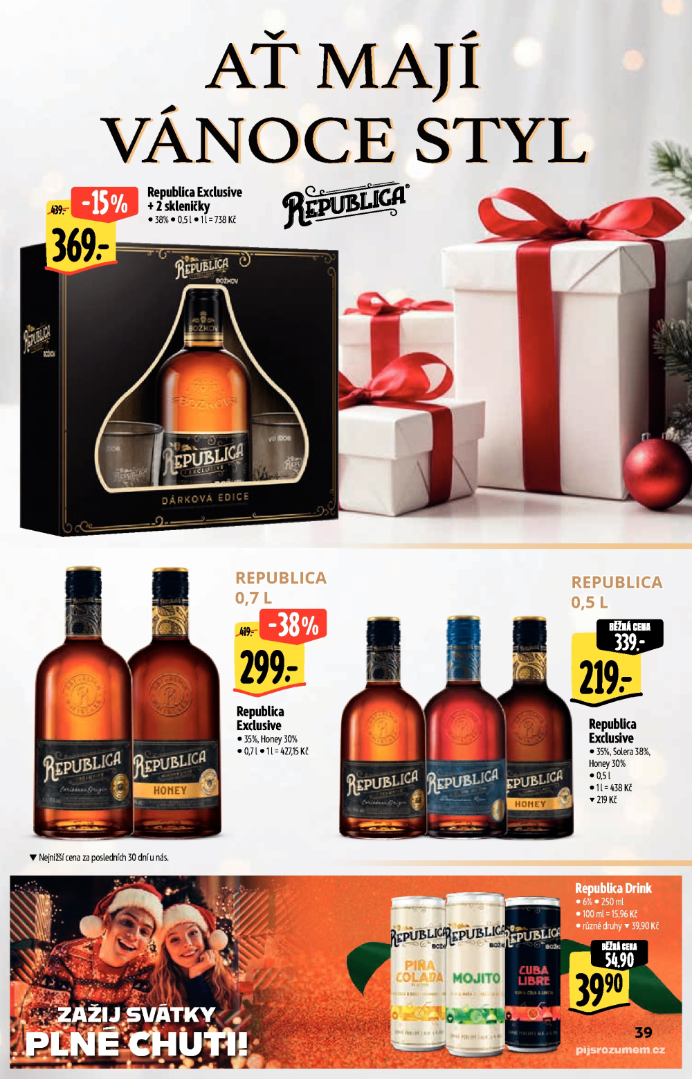 Leták Albert Supermarket - Akční katalog - strana 39