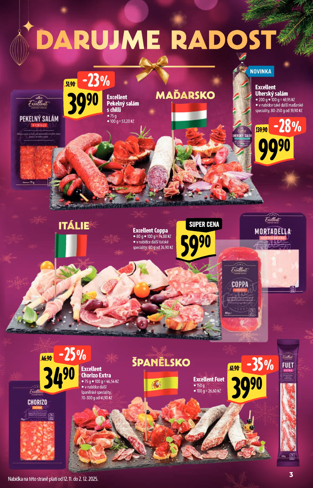 Leták Albert Supermarket - Akční katalog - strana 3