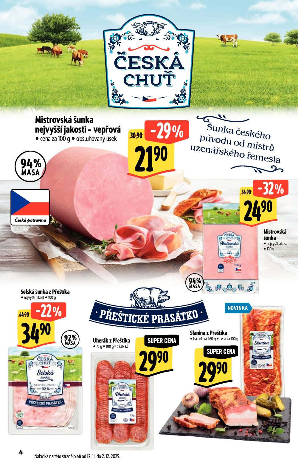 Leták Albert Supermarket - Akční katalog - strana 4