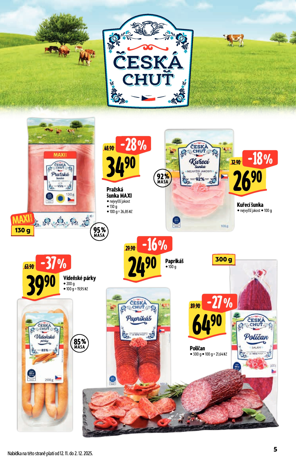 Leták Albert Supermarket - Akční katalog - strana 5