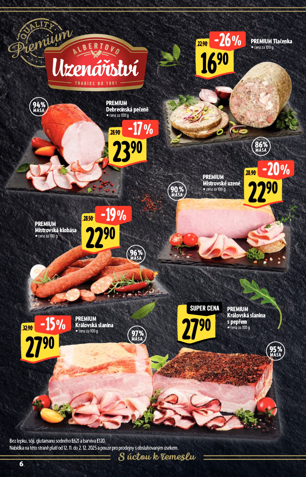 Leták Albert Supermarket - Akční katalog - strana 6