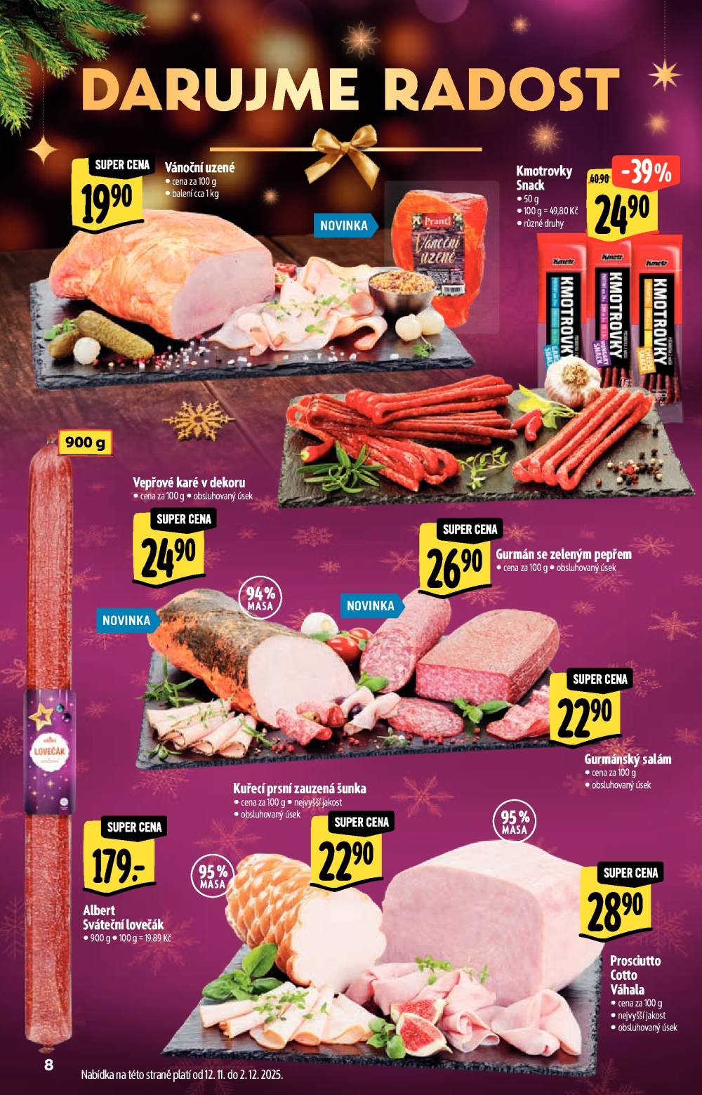 Leták Albert Supermarket - Akční katalog - strana 8
