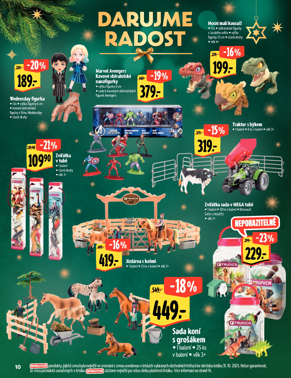 Leták Albert Hypermarket - Akční katalog hraček - strana 10