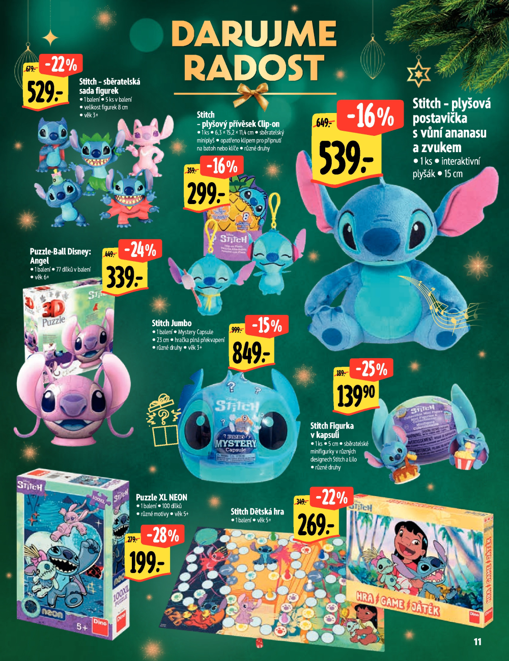 Leták Albert Hypermarket - Akční katalog hraček - strana 11