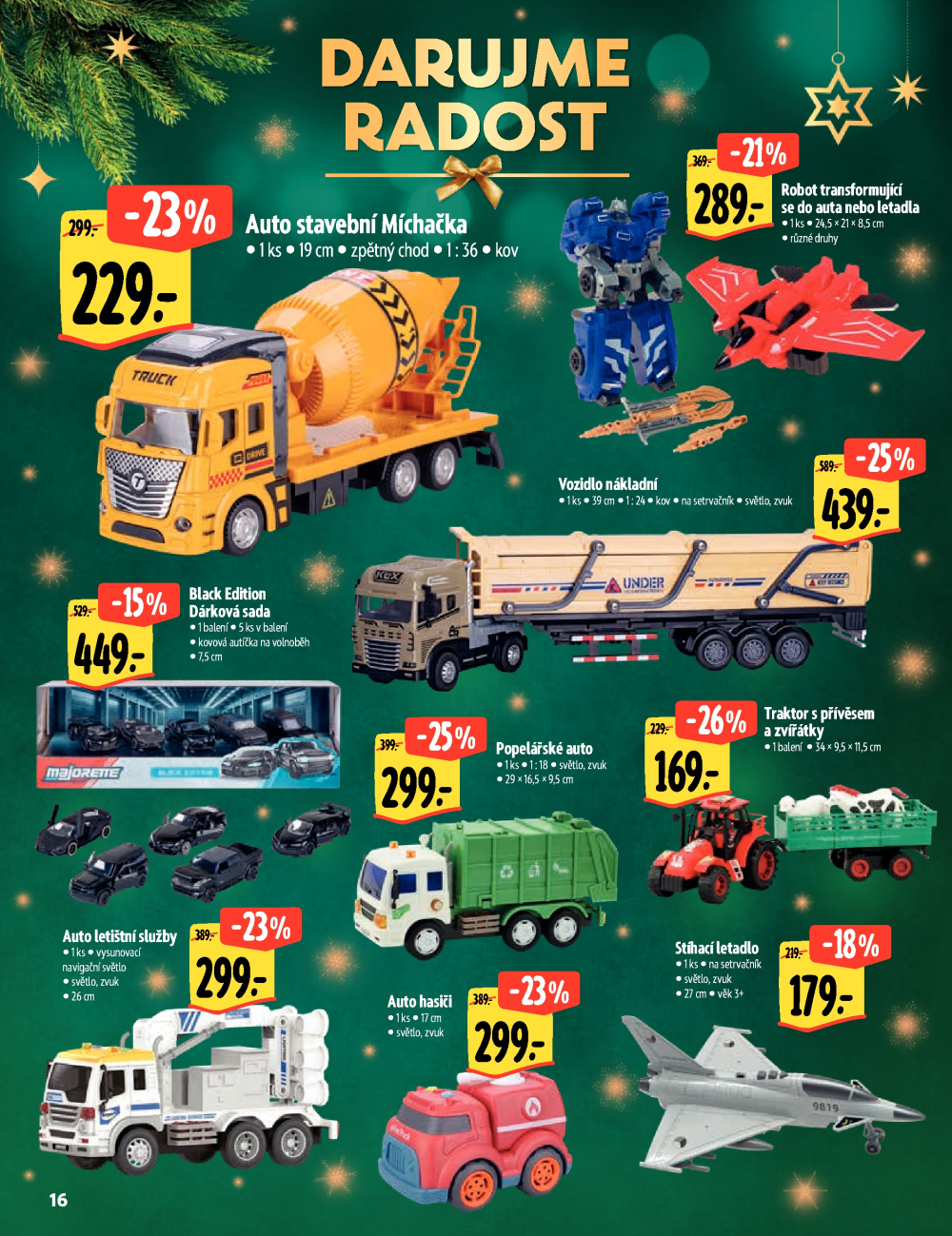 Leták Albert Hypermarket - Akční katalog hraček - strana 16