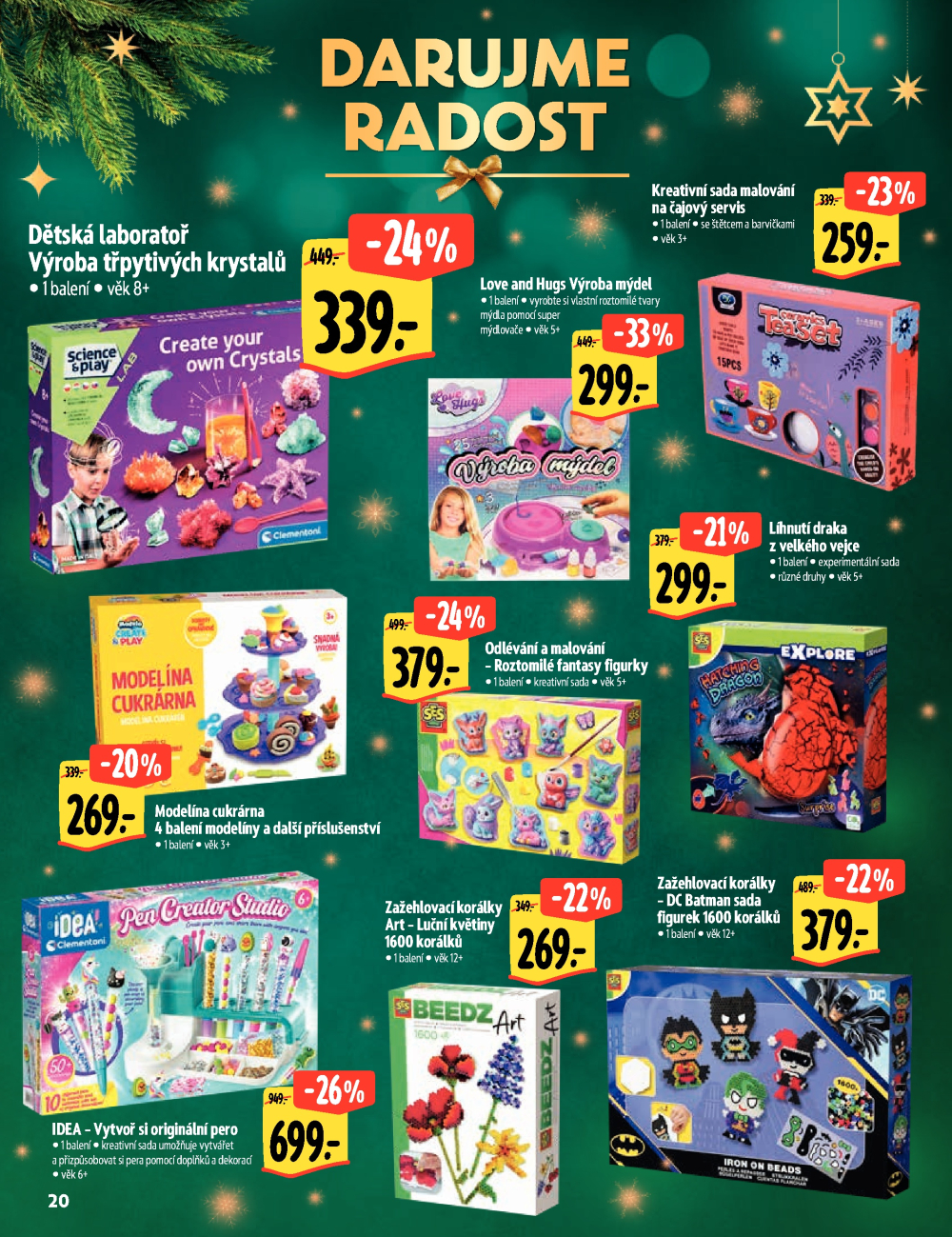 Leták Albert Hypermarket - Akční katalog hraček - strana 20