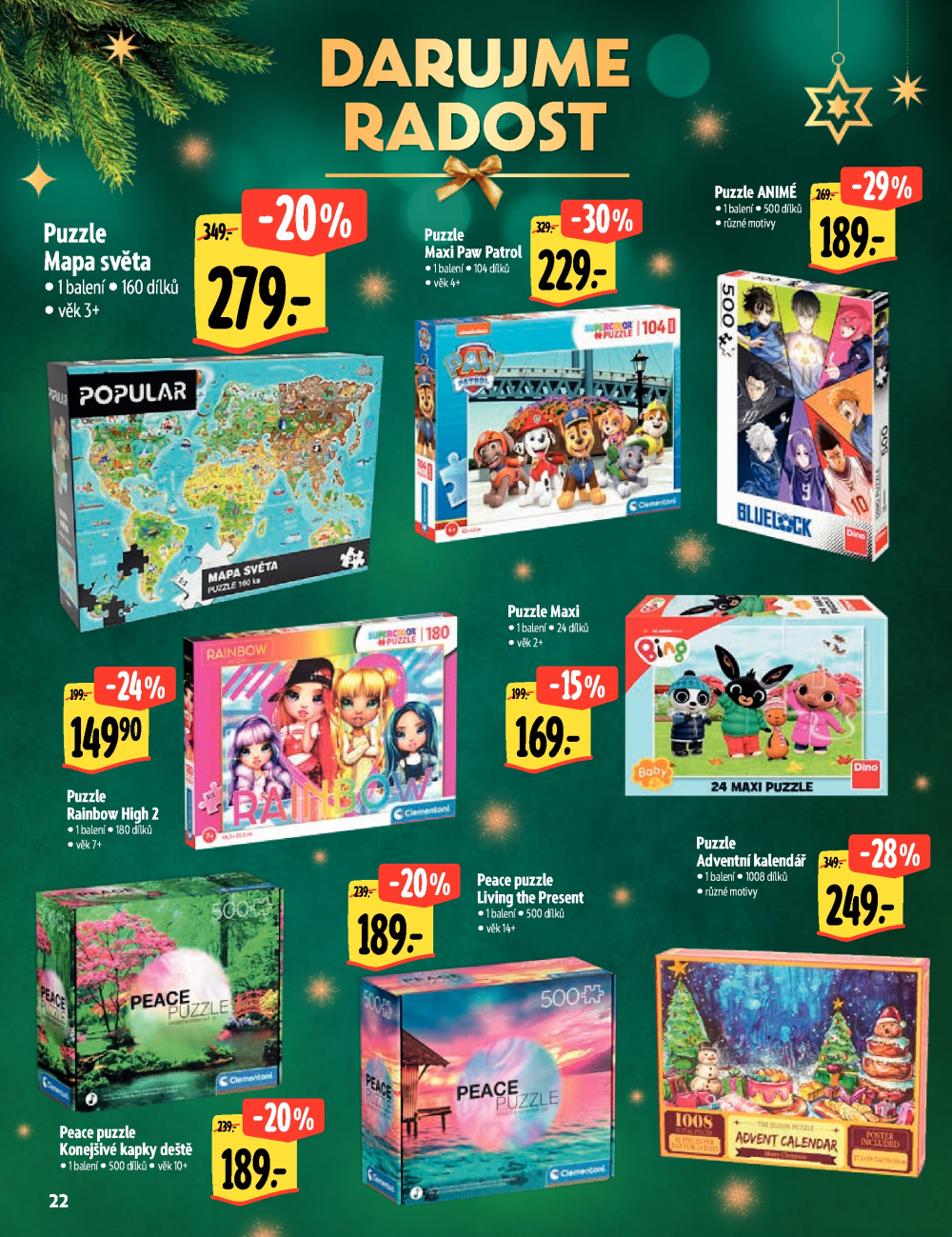 Leták Albert Hypermarket - Akční katalog hraček - strana 22