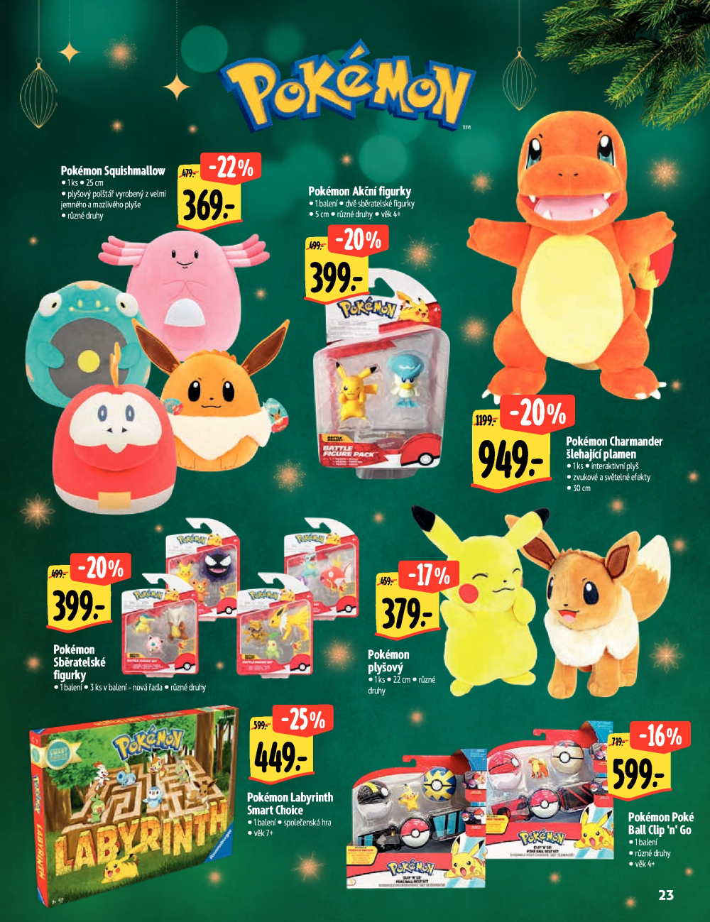 Leták Albert Hypermarket - Akční katalog hraček - strana 23