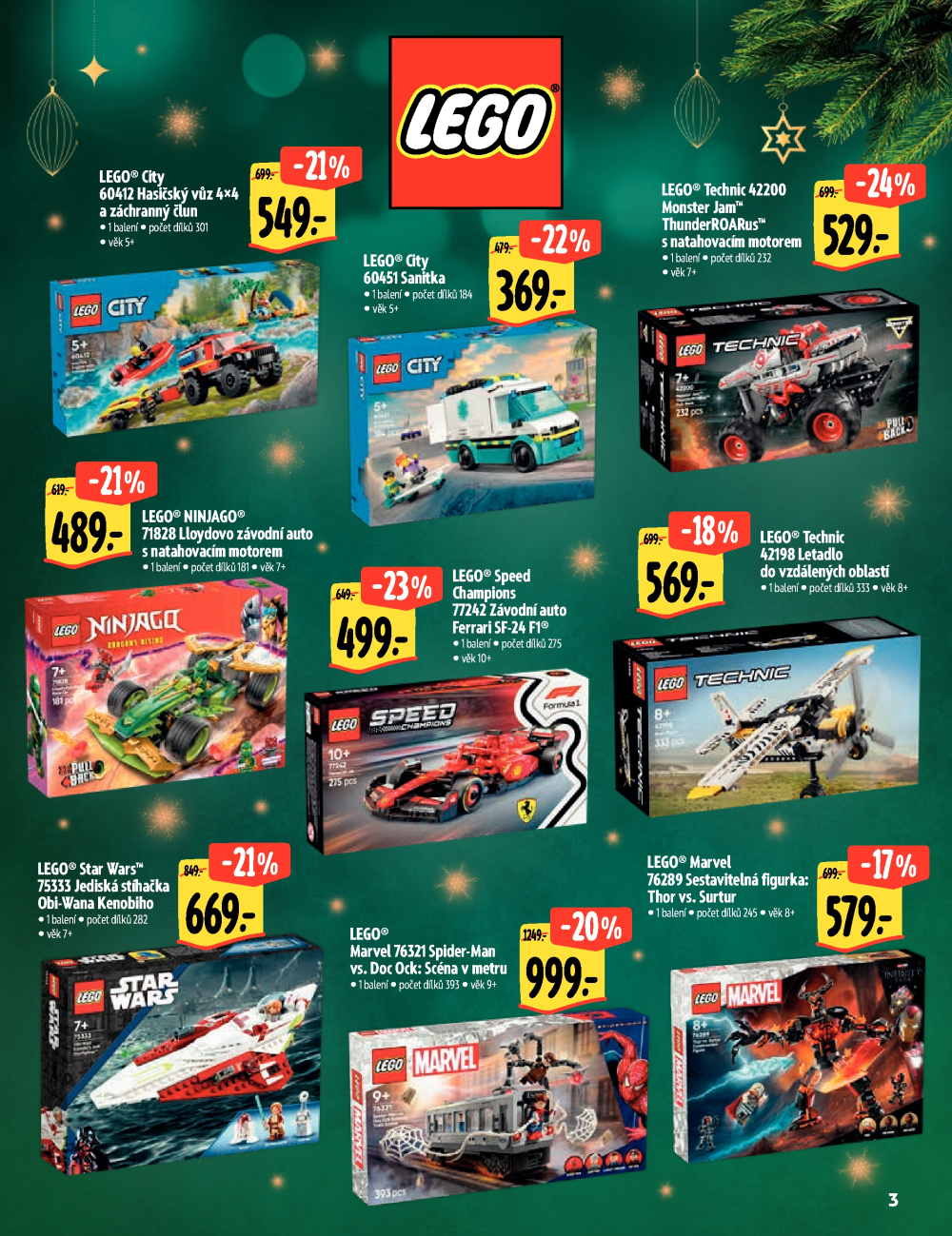 Leták Albert Hypermarket - Akční katalog hraček - strana 3