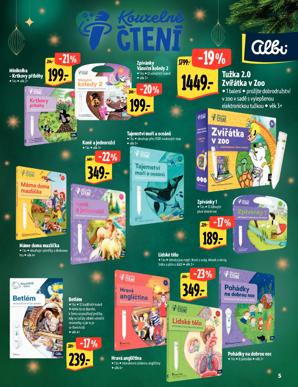 Leták Albert Hypermarket - Akční katalog hraček - strana 5