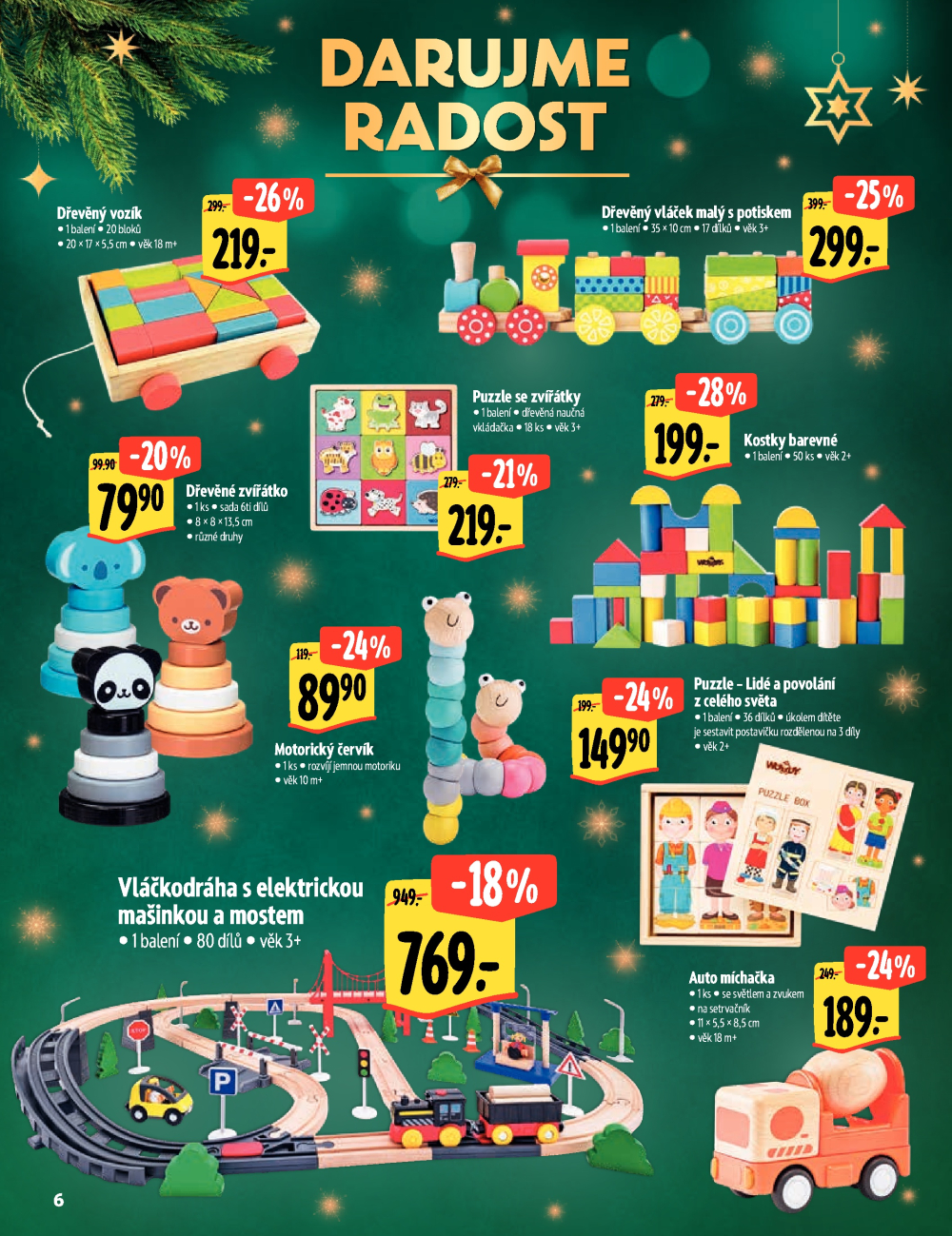 Leták Albert Hypermarket - Akční katalog hraček - strana 6