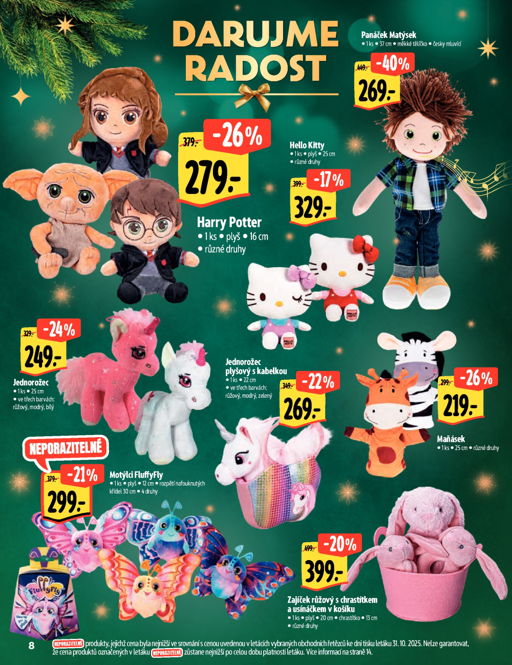 Leták Albert Hypermarket - Akční katalog hraček - strana 8