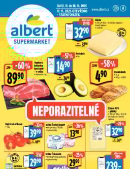 Albert Supermarket leták