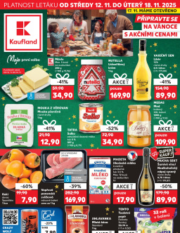 Kaufland leták Praha 6 - Podbaba