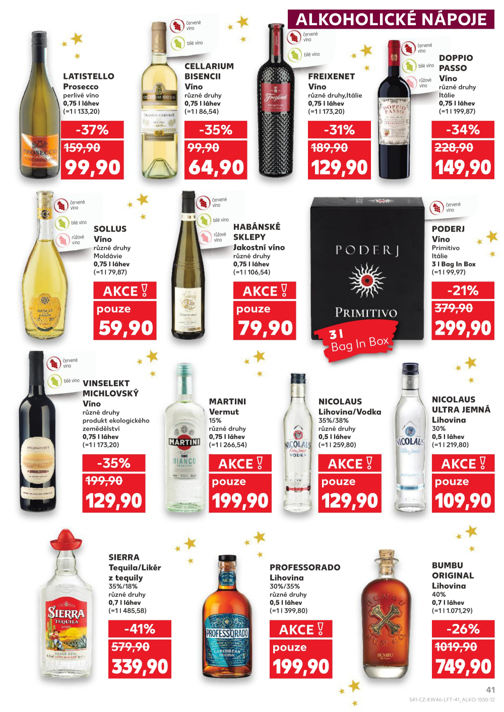 Leták Kaufland leták Praha 6 - Podbaba - strana 41