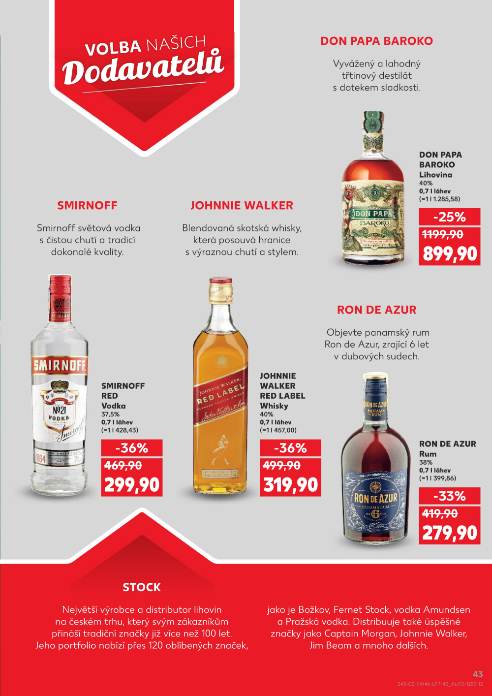 Leták Kaufland leták Praha 3 - Jarov - strana 43