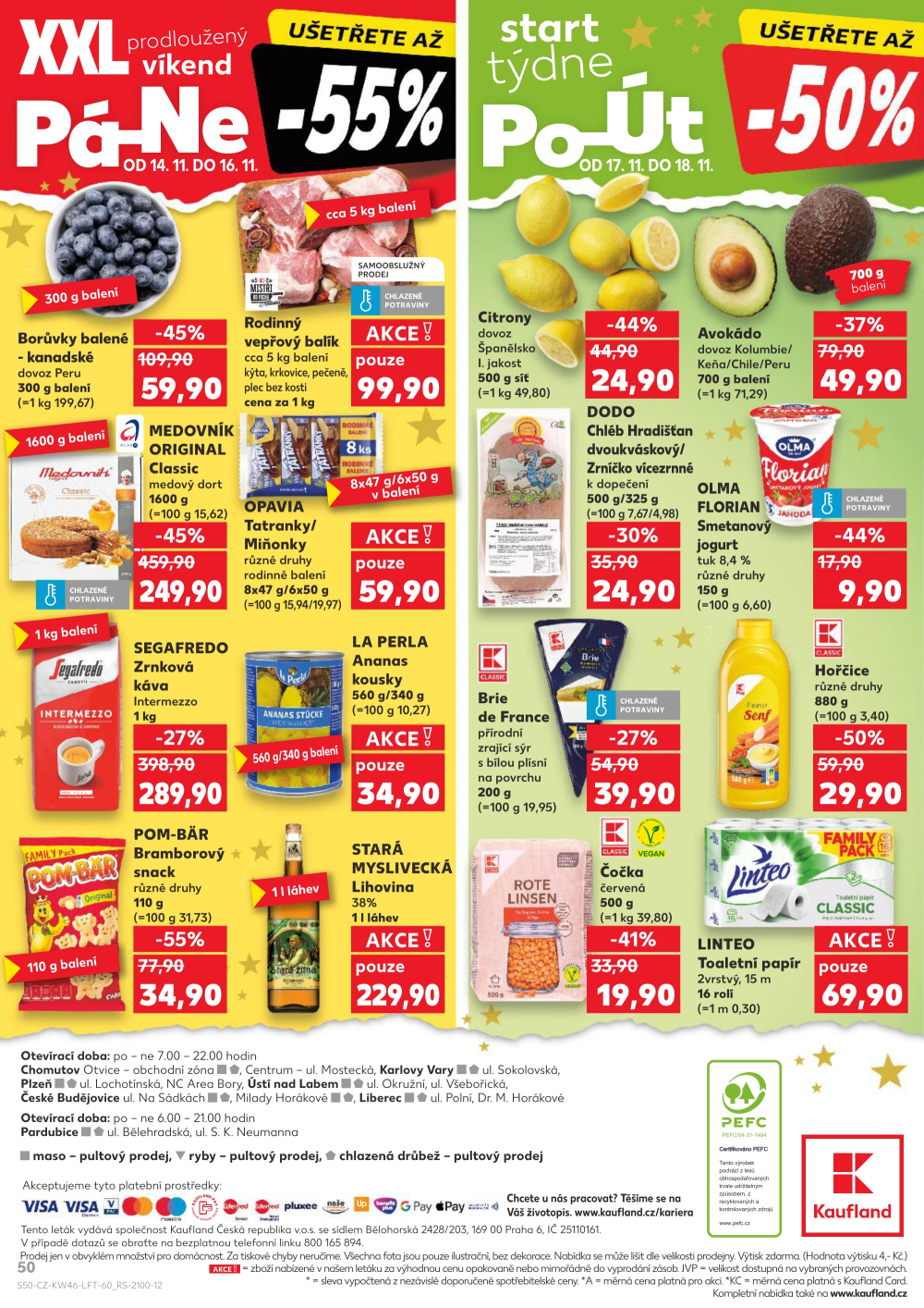 Leták Kaufland leták Liberec - Rochlice - strana 50