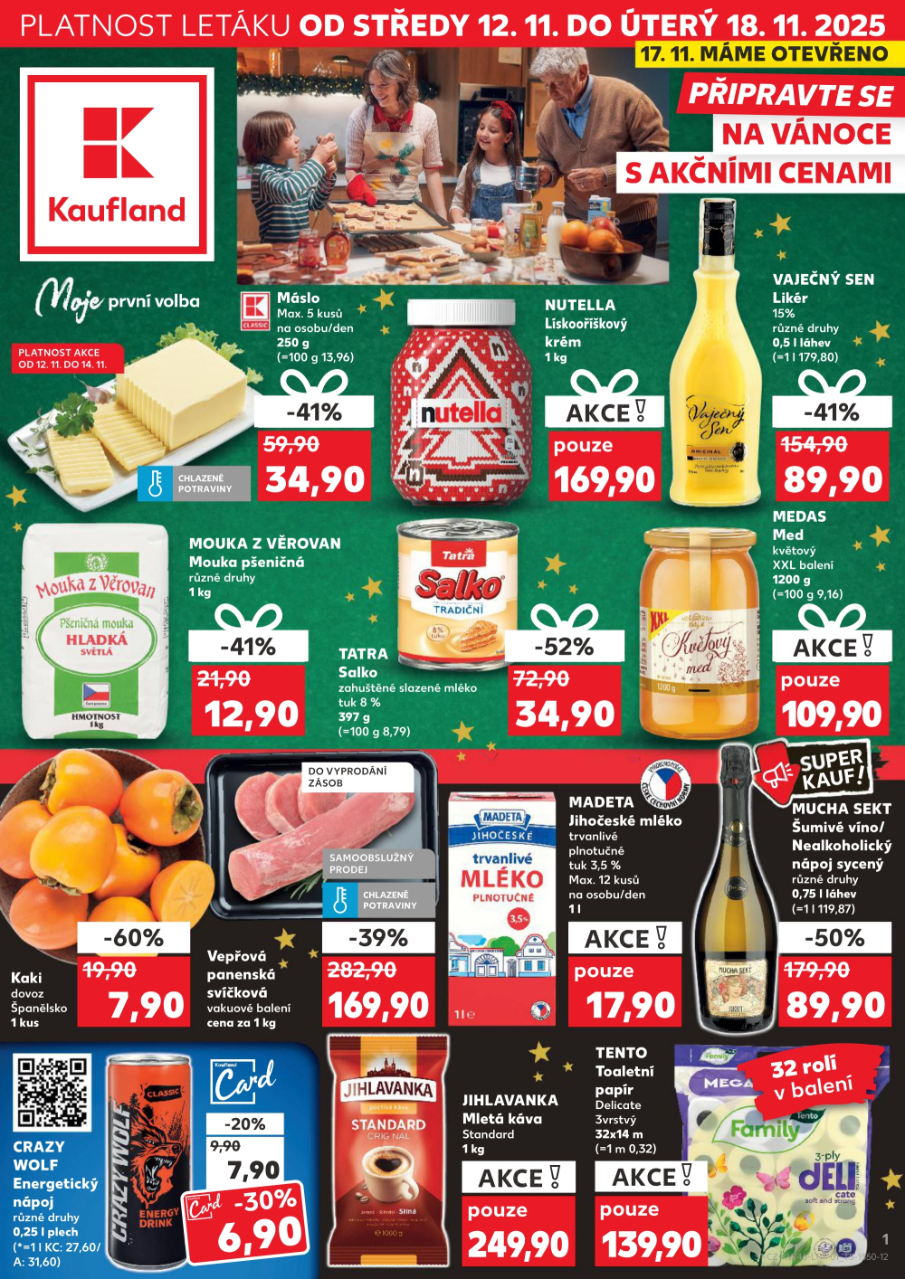 Leták Kaufland leták Praha 4 - Modřany - strana 1