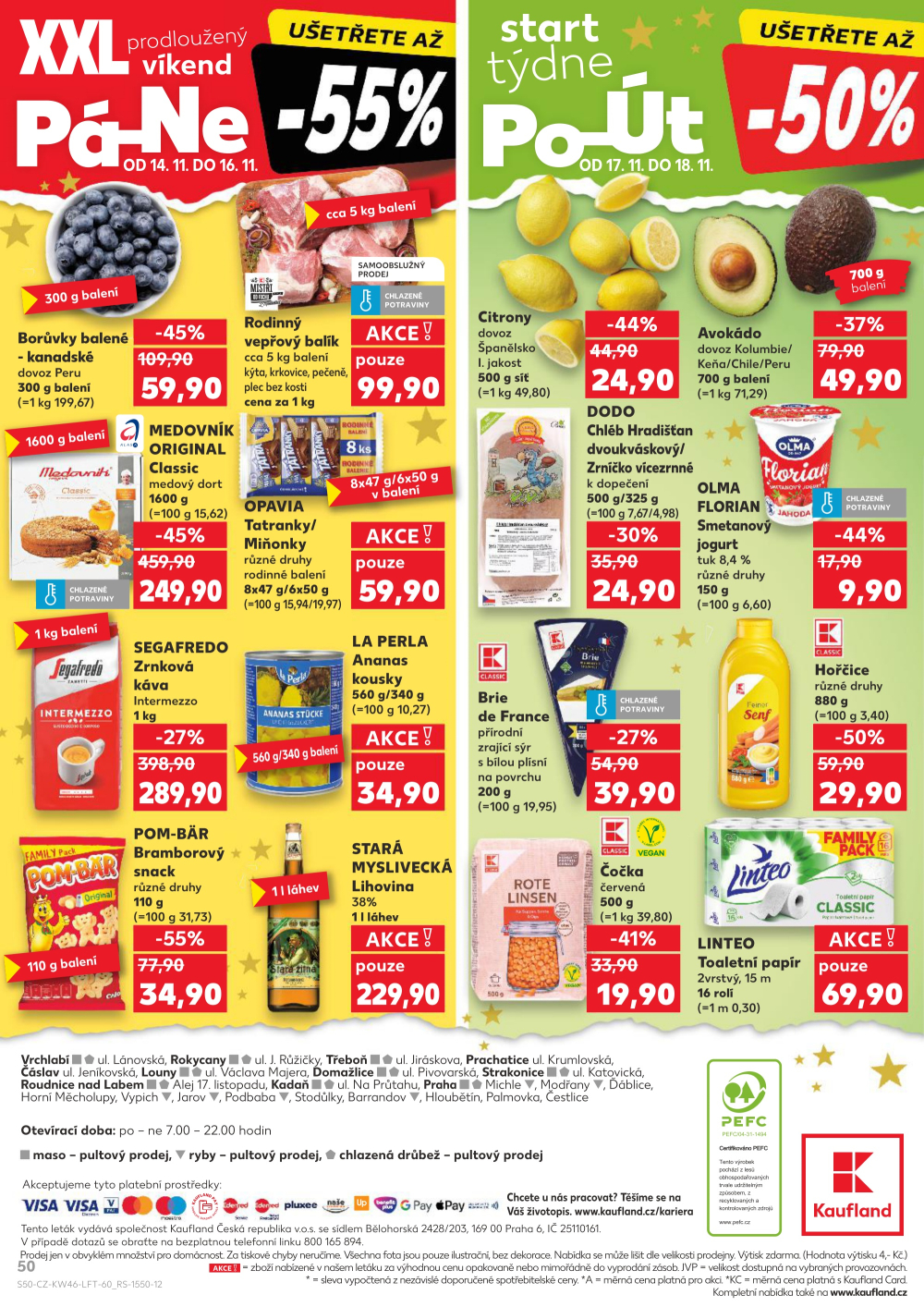 Leták Kaufland leták Praha 4 - Modřany - strana 50