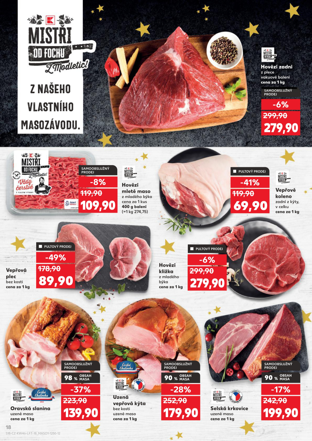 Leták Kaufland leták Dvůr Králové - strana 18