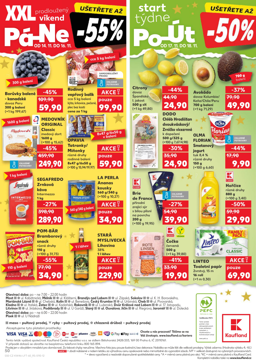 Leták Kaufland leták Dvůr Králové - strana 50