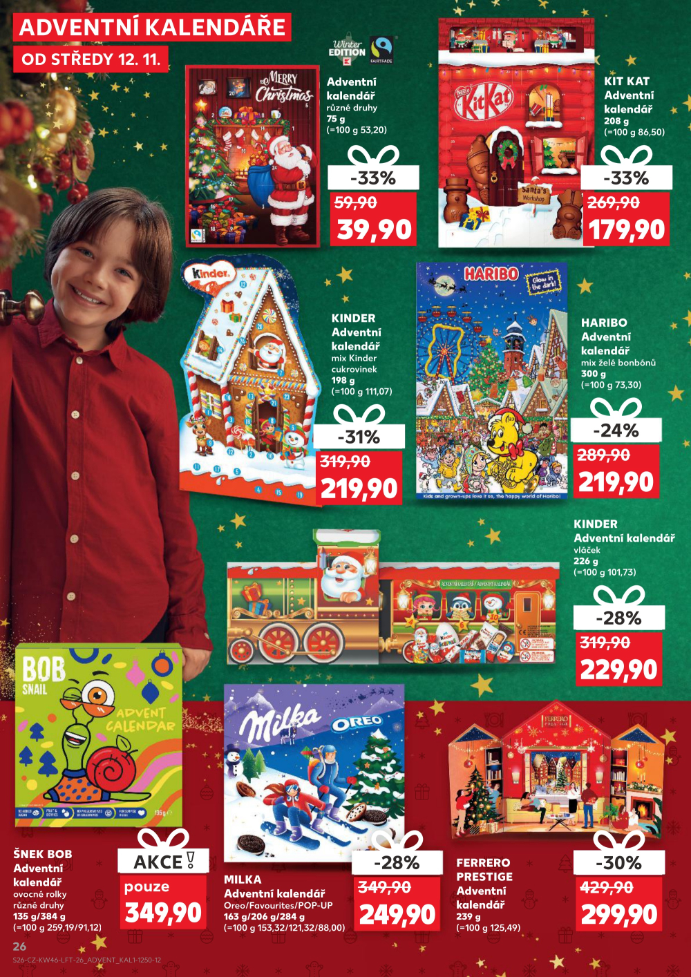 Leták Kaufland leták Praha 4 - Michle - strana 26