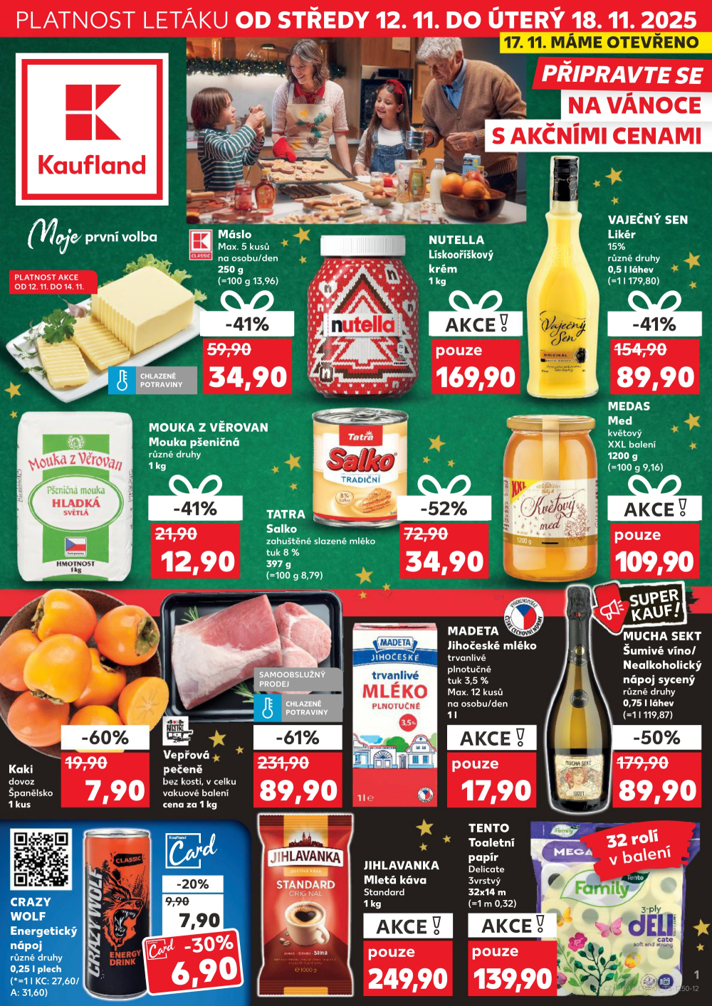 Leták Kaufland leták Jičín - strana 1
