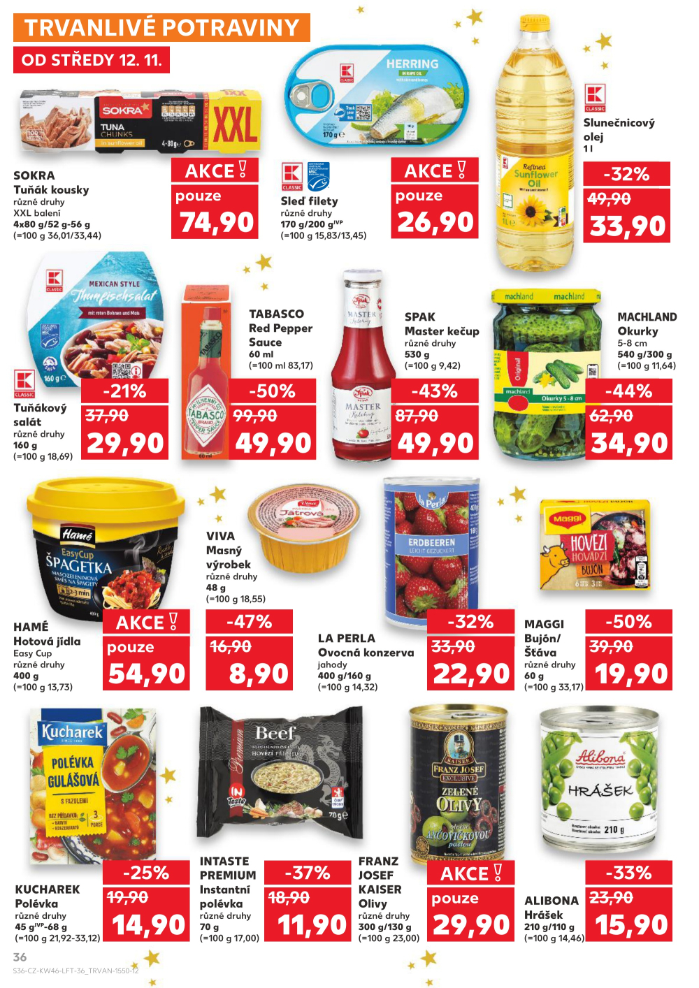 Leták Kaufland leták Jičín - strana 36