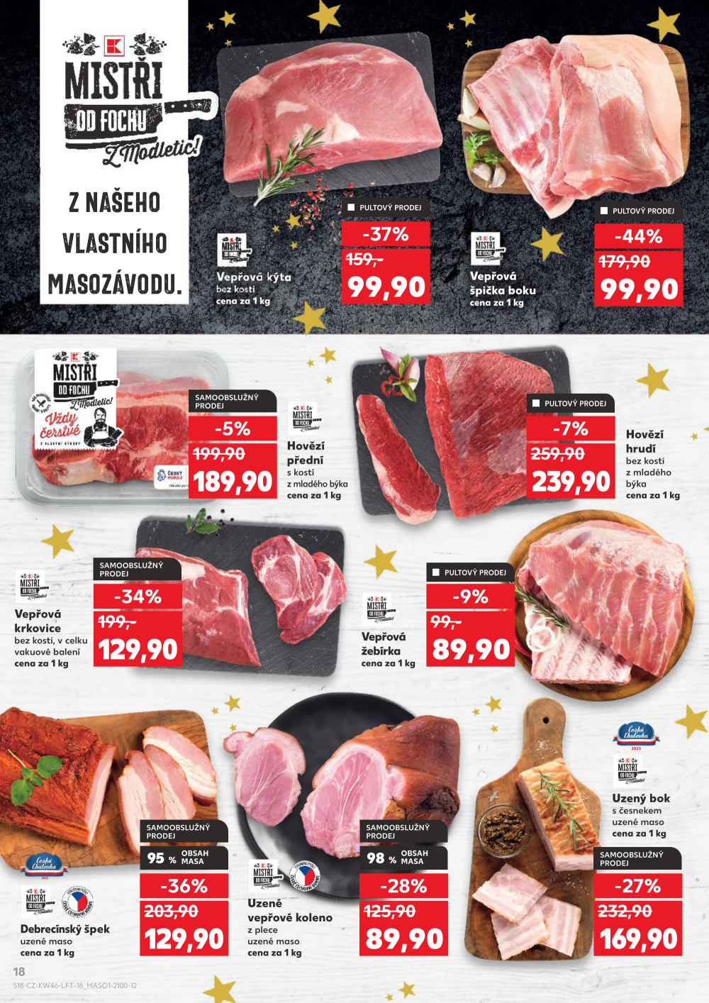 Leták Kaufland leták Brno - Bohunice - strana 18