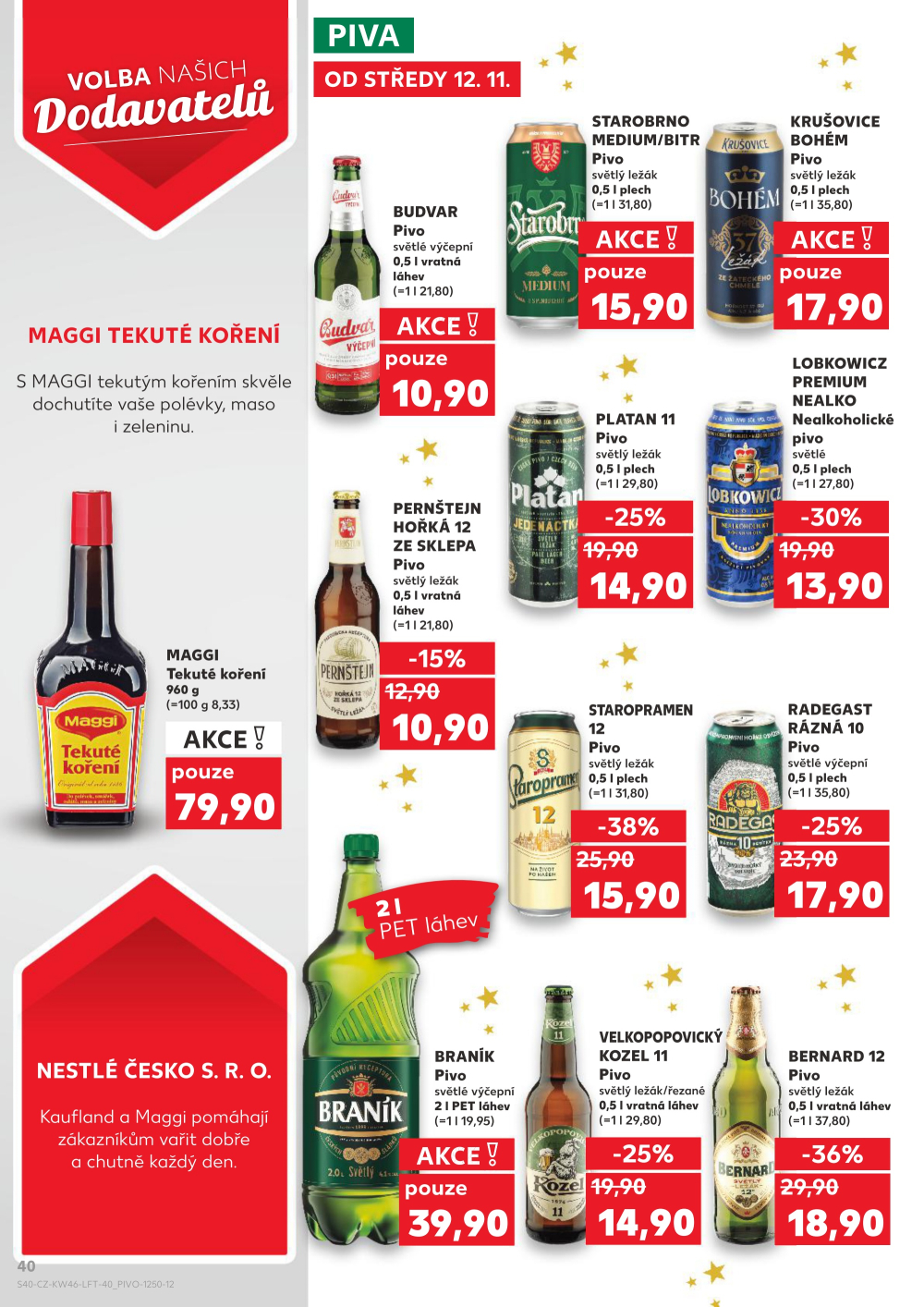 Leták Kaufland leták Český Těšín - strana 40