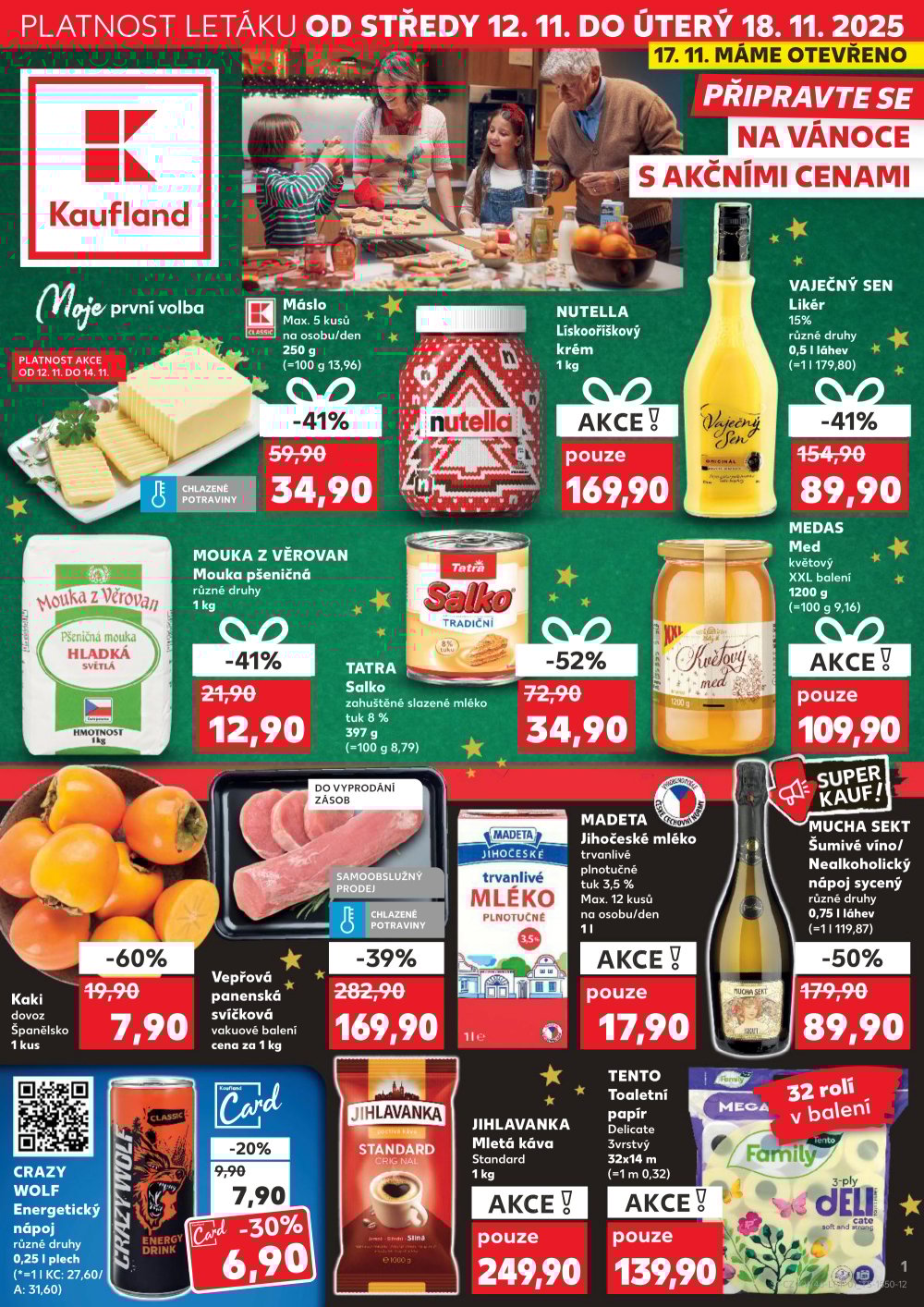 Leták Kaufland leták Praha 9 - Hloubětín - strana 1