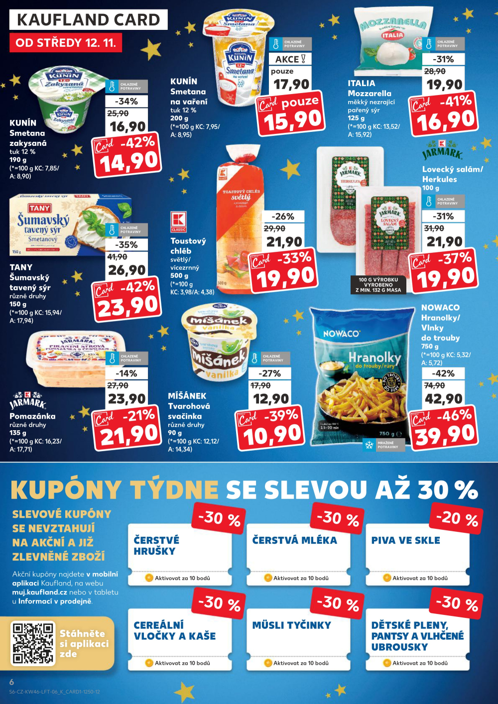 Leták Kaufland leták Praha 9 - Hloubětín - strana 6