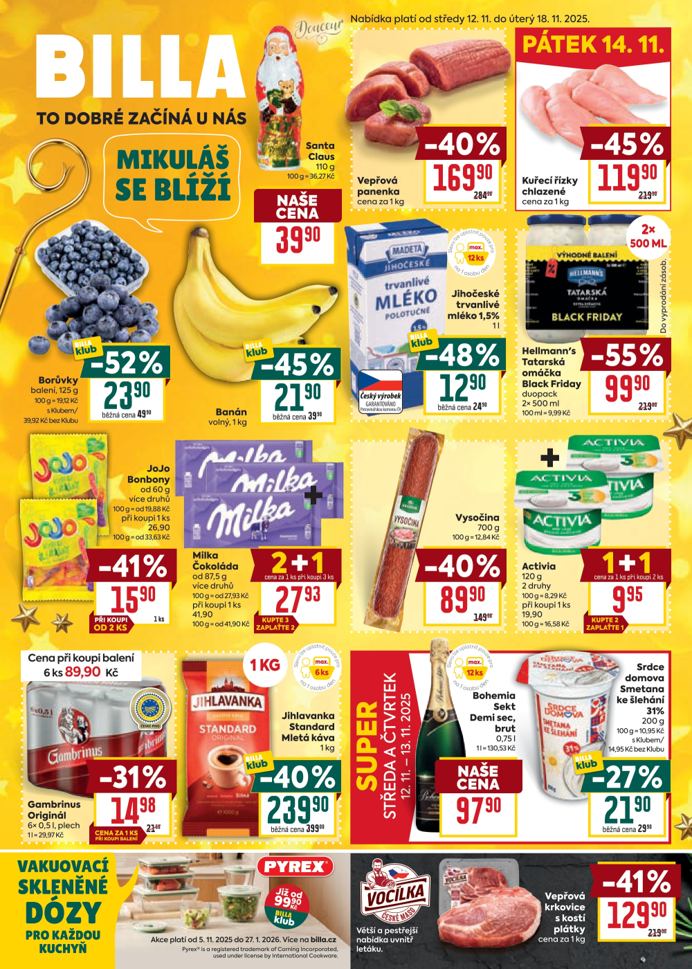 Leták BILLA malý leták - strana 1