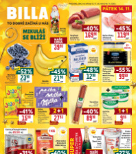 Akční leták BILLA malý 