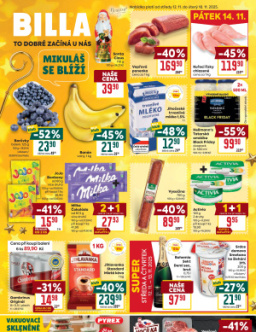 BILLA malý leták
