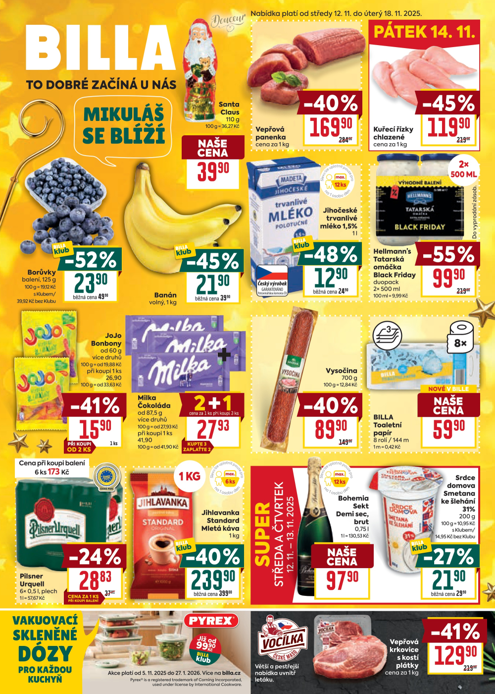 Leták BILLA velký leták - strana 1