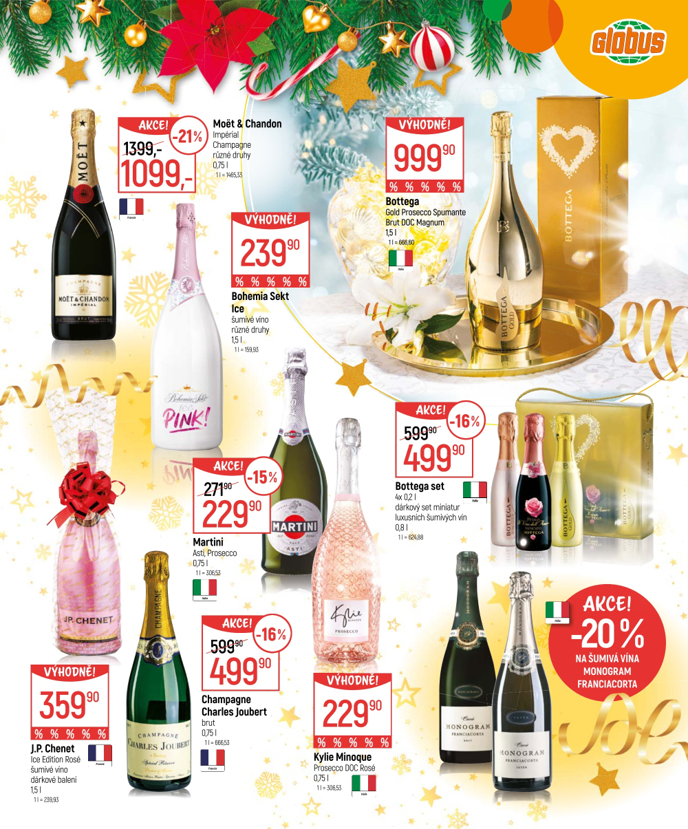 Leták Globus leták - Nápoje pro výjimečné chvíle - strana 11