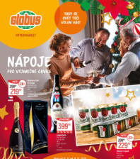 Akční leták Globus  - Nápoje pro výjimečné chvíle